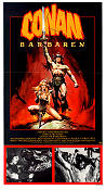 Conan the Barbarian 1982 movie poster Arnold Schwarzenegger James Earl Jones Max von Sydow John Milius Find more: Conan