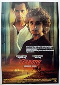 Country 1984 movie poster Jessica Lange Sam Shepard