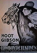 Cowboydetektiven 1927 poster Hoot Gibson