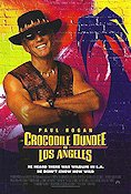 Crocodile Dundee in Los Angeles 2001 movie poster Paul Hogan Linda Kozlowski Jere Burns Simon Wincer