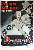 Dallas 1950 poster Gary Cooper