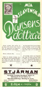 Dansens döttrar 1937 poster Yvette Chauviré Mia Slavenska Janine Charrat Jean Benoit-Lévy Dans