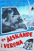 Les Amants de Verone 1949 movie poster Anouk Aimée