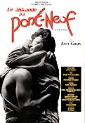 Les amans du Pont-Neuf 1991 movie poster Leos Carax