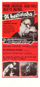 Les Yeux Sans Visage 1961 movie poster Pierre Brasseur Alida Valli Georges Franju