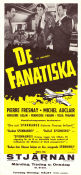 De fanatiska 1957 poster Pierre Fresnay Michel Auclair Francoise Fabian Alex Joffé