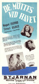 De möttes vid havet 1944 poster Margaret Lockwood Stewart Granger Tom Walls Leslie Arliss