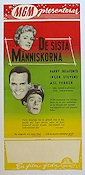 The World the Flesh and the Devil 1959 poster Harry Belafonte Ranald MacDougall