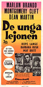 The Young Lions 1958 movie poster Marlon Brando Montgomery Clift Dean Martin Edward Dmytryk War Find more: Nazi
