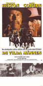 De vilda männen 1976 poster Charlton Heston James Coburn Barbara Hershey Andrew V McLaglen