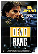 Dead Bang 1989 poster Don Johnson
