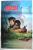 Deadly Pursuit 1988 movie poster Sidney Poitier Tom Berenger Roger Spottiswoode Mountains