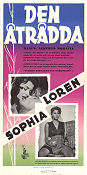 La donna del fiume 1954 movie poster Sophia Loren Gérard Oury Mario Soldati