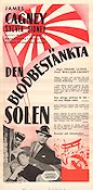 Blood on the Sun 1945 movie poster James Cagney Sylvia Sidney