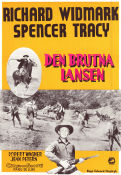The Broken Lance 1954 movie poster Richard Widmark Spencer Tracy Jean Peters Edward Dmytryk