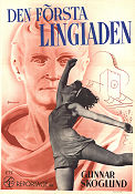 Den första Lingiaden 1940 movie poster Gunnar Skoglund Find more: Stockholm Sports Eric Rohman art Documentaries
