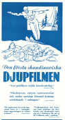 Den första skandinaviska djupfilmen 1950 poster 