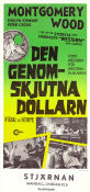 Den genomskjutna dollarn 1965 poster Giuliano Gemma Evelyn Stewart Pierre Cressoy Giorgio Ferroni Pengar