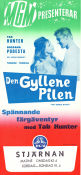 Den gyllene pilen 1962 poster Tab Hunter Rossana Podesta Umberto Melnati Antonio Margheriti