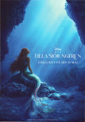 The Little Mermaid 2023 movie poster Halle Bailey Rob Marshall Animation