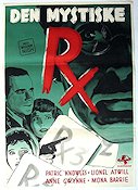 Strange Case of Doctor RX 1942 movie poster Patric Knowles Anne Gwynne