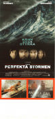 The Perfect Storm 2000 movie poster George Clooney Mark Wahlberg Diane Lane Wolfgang Petersen Ships and navy
