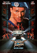 Street Fighter the Ultimate Battle 1994 poster Jean-Claude Van Damme Steven E de Souza