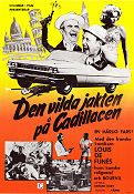 Le corniaud 1965 movie poster Louis de Funes Bourvil Venantino Venantini Gérard Oury Cars and racing