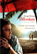 The Descendants 2011 movie poster George Clooney Shailene Woodley Alexander Payne