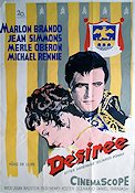 Desiree 1954 poster Marlon Brando Henry Koster