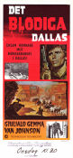 Det blodiga Dallas 1969 poster Giuliano Gemma Van Johnson Tonino Valerii