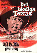The First Texan 1956 movie poster Joel McCrea Felicia Farr Byron Haskin