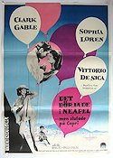 It Started in Neaples 1960 movie poster Clark Gable Sophia Loren Mountains
