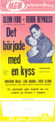 Det började med en kyss 1959 poster Glenn Ford Debbie Reynolds Eva Gabor George Marshall