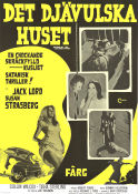 Det djävulska huset 1968 poster Jack Lord Susan Strasberg Collin Wilcox Gunnar Hellström