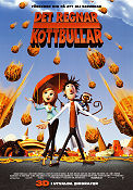 Cloudy with a Chance of Meatballs 2009 poster Phil Lord