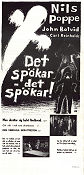 Det spökar det spökar 1943 poster Nils Poppe Carl Reinholdz John Botvid Hugo Bolander