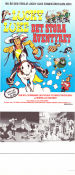 Les Dalton en cavale 1983 movie poster Lucky Luke Hanna-Barbera Writer: Morris-Goscinny