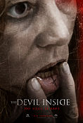 The Devil Inside 2012 movie poster Fernanda Andrade Simon Quarterman William Brent Bell