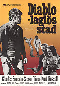 Guns of Diablo 1971 movie poster Charles Bronson Susan Oliver Kurt Russell Boris Sagal