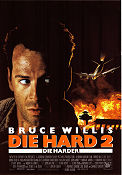Die Hard 2 1990 poster Bruce Willis Renny Harlin