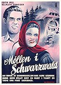 Die Mühle im Schwarzwäldertal 1953 movie poster Edith Mill Helmuth Schneider