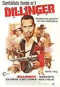 Dillinger 1973 movie poster Warren Oates Ben Johnson Michelle Phillips John Milius Guns weapons