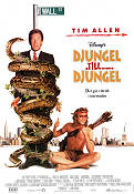 Jungle 2 Jungle 1997 movie poster Tim Allen Martin Short JoBeth Williams John Pasquin Snakes