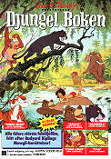 The Jungle Book 1967 movie poster Phil Harris Wolfgang Reitherman Animation