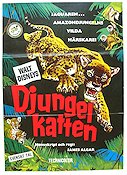 Jungle Cat 1960 movie poster Winston Hibler James Algar Documentaries Cats
