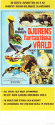 Djurens fantastiska värld 1975 poster Winston Hibler James Algar Dokumentärer