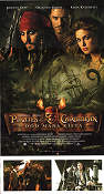 Pirates of the Caribbean: Dead Man´s Chest 2006 movie poster Johnny Depp Geoffrey Rush Orlando Bloom Keira Knightley Gore Verbinski