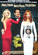 Death Becomes Her 1992 movie poster Goldie Hawn Bruce Willis Meryl Streep Robert Zemeckis