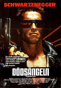 The Terminator 1984 movie poster Arnold Schwarzenegger Michael Biehn Linda Hamilton James Cameron Glasses Guns weapons